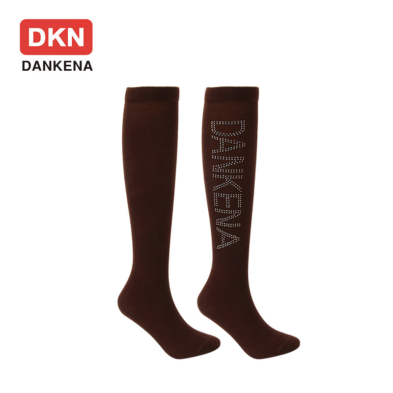 DANKENA Summer Students Solid Color Stockings Nursery School Socks Knee High Socks